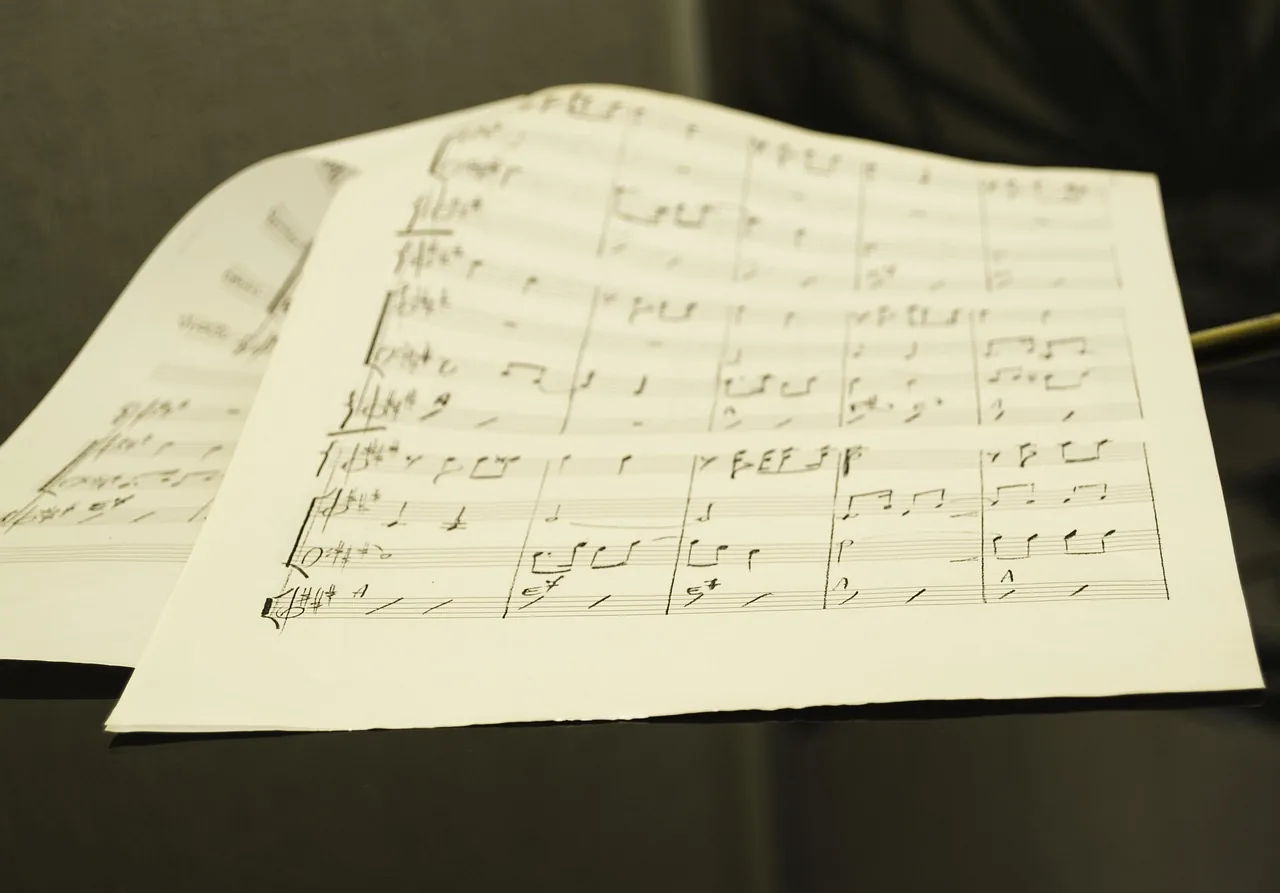 Piano sheet music pages Piano sheet music pages