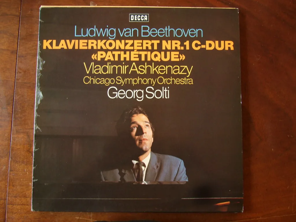 Concerto pour piano de Beethoven en vinyle