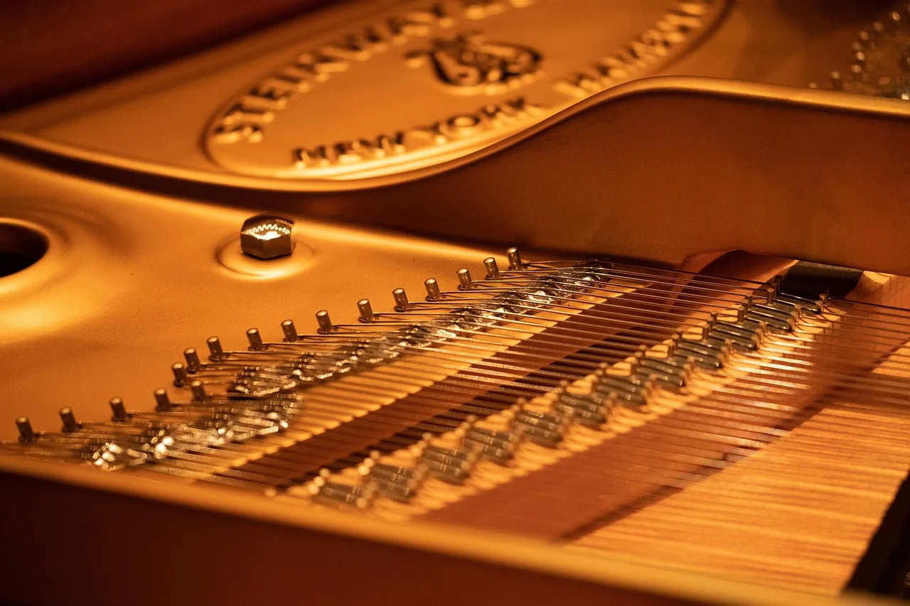 Piano strings and mechanism