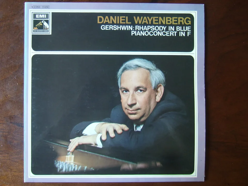 Record by pianist Daniel Wayenberg Record by pianist Daniel Wayenberg