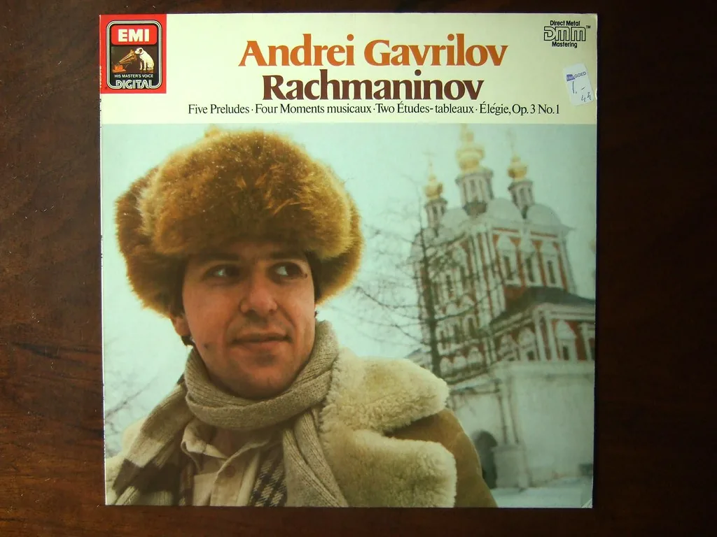 Disque classique du pianiste Andrei Gavrilov Disque classique du pianiste Andrei Gavrilov