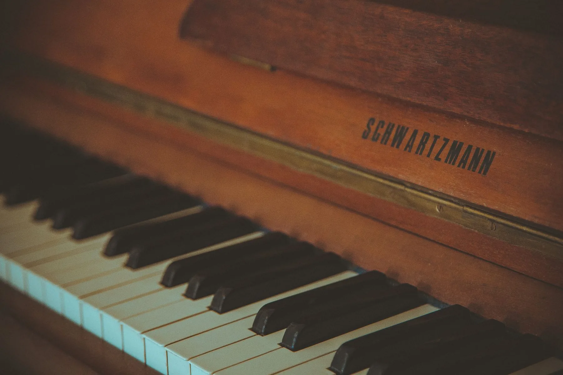 Clavier de piano acoustique Schwartzmann Clavier de piano acoustique Schwartzmann